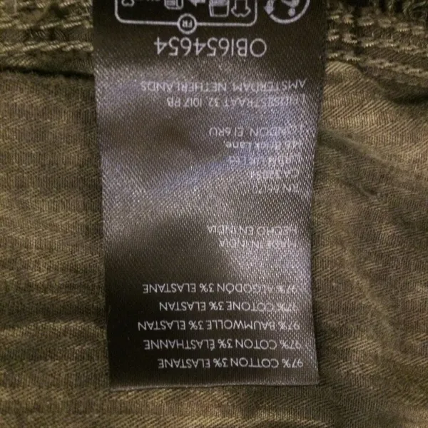 Free people can’t compare slouchy cargo army green xs - Image 8