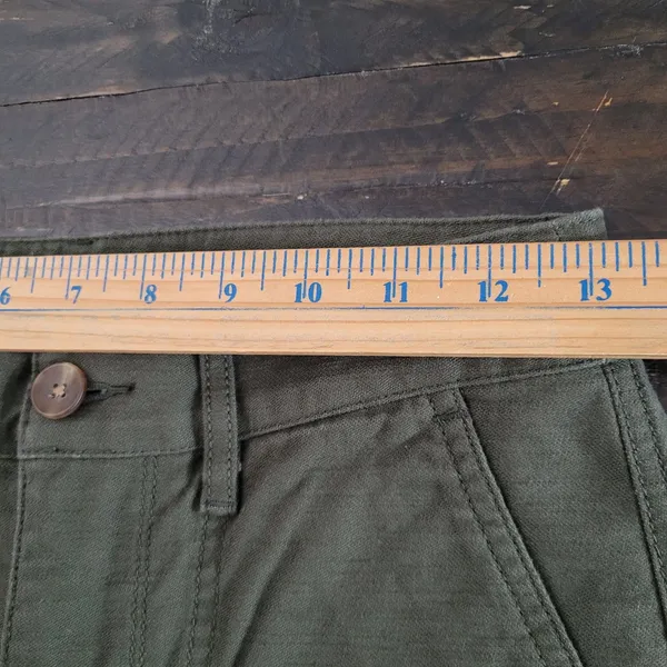 J.Crew Womens Utility Fatigue Pants Size 00 Straight Leg Trousers - Image 5