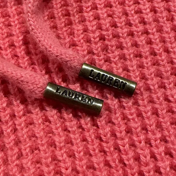 Lauren Ralph Lauren Sweater Y2K Cottage Cozy Preppy Minimalist Pink Size Medium - Image 4
