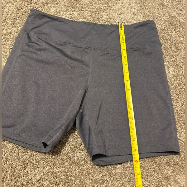(Shein) Gray Biker Shorts: Size XL - Image 5