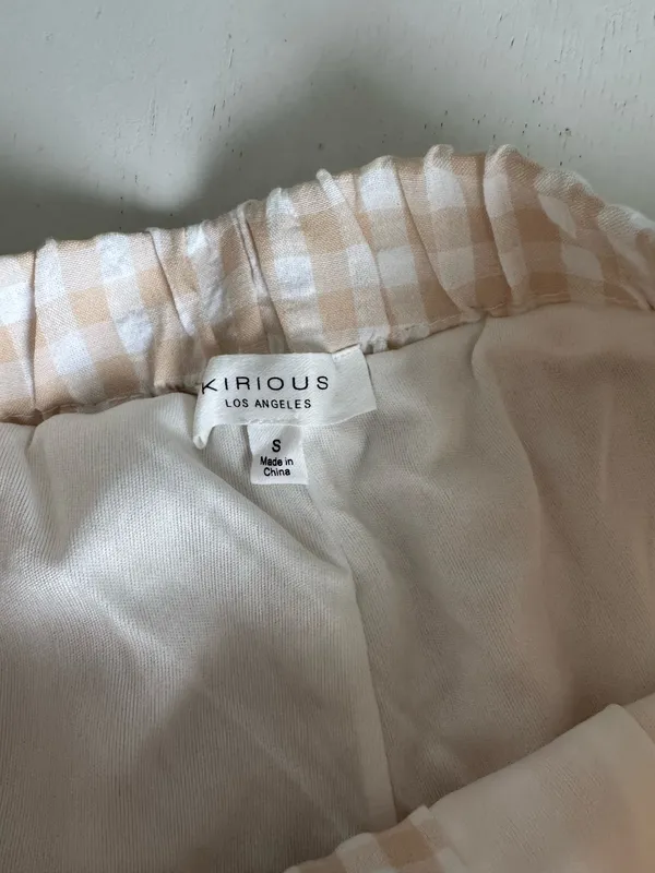 Kirious Gingham Shorts - Image 4