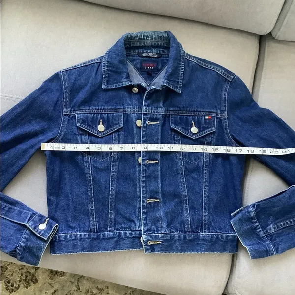 Tommy Hilfiger Nice Denim jacket EUC 💙 - Image 8