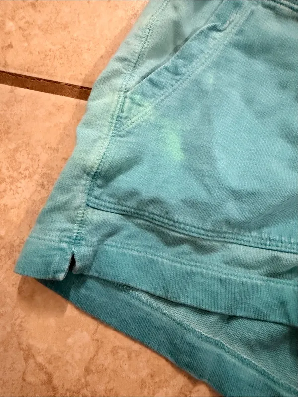 Nike Turquoise/Teal Sweat Shorts - Image 2