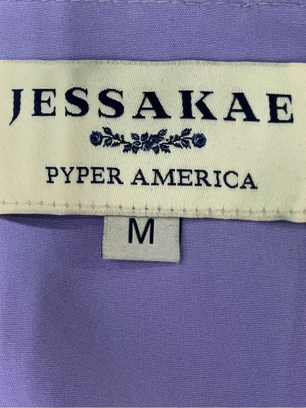 JessaKae Pyper America Pixie Lilac Iridescent Shimmer Maxi Dress Medium - Image 4