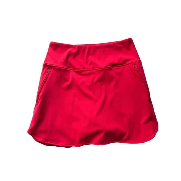 Golf Skort Women's Small Red Athletic Tennis Golf Skirt with Shorts Pockets - Image 6