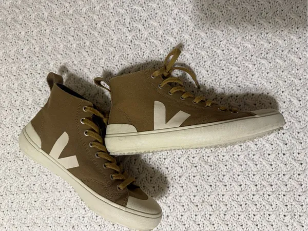 Veja Wata Ii Ripstop High-Top Sneaker Women's Brown olive 39 US 8 - Image 7