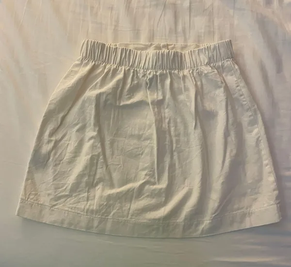 Nordstrom White Linen Skirt - Image 2