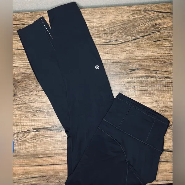 Lululemon Fast & Free 7/8 Tight II *Nulux 25" size 10 - Image 3
