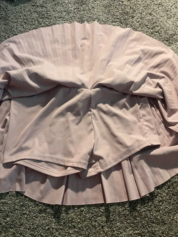 Women’s athletic skirt with shorts Pink - Image 2