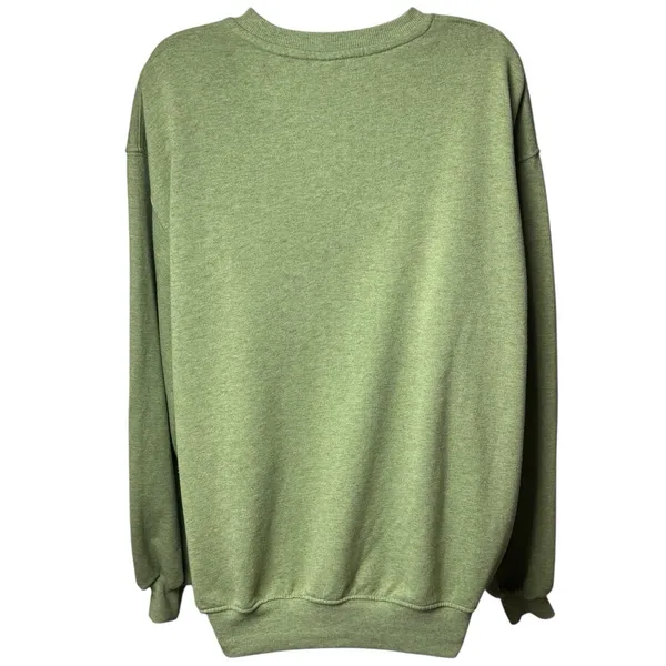 UO Michigan Varsity Patch Crew Neck Oversized Sweatshirt Collegiate Preppy M‎ - Image 6
