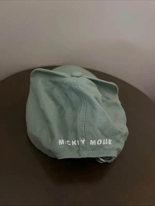 Disney Mickey & Minnie Green Baseball Cap - Image 2