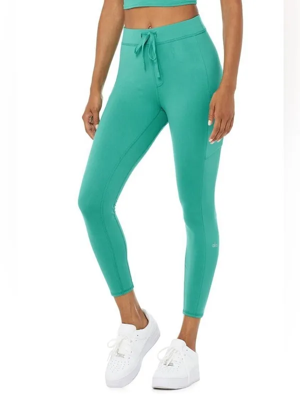 Alo Yoga High Waist Checkpoint Leggings - Image 2