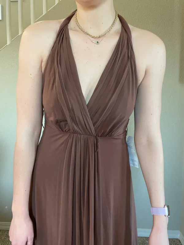 BCBGMAXAZRIA Brown Sugar Dress - Image 3