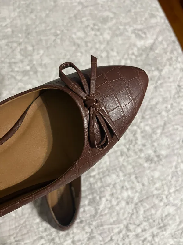 Ross Brown Pointed Toe Flats - Image 5