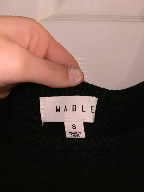 Mabel Black Cutout Dress - Image 2