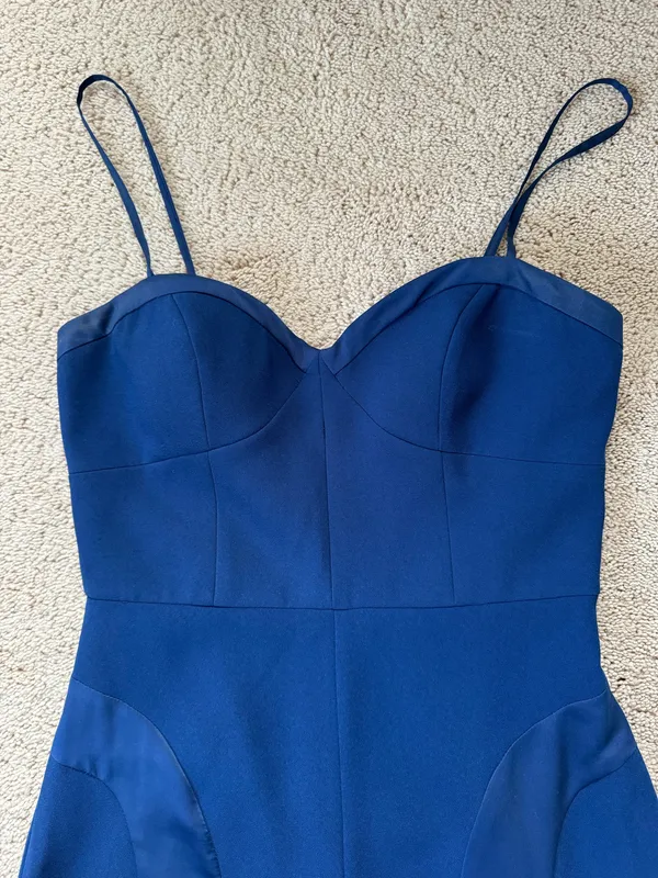Aidan Mattox Navy formal dress - Image 3
