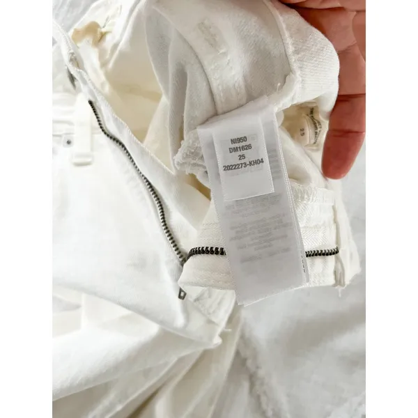 Madewell | The Perfect Vintage Jean Straight Leg | Tile White | Sz 25 - Image 14
