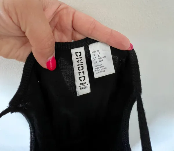 H&M Basic Black Dress - Image 3