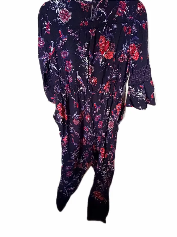 Anthropologie Maeve espoir printed jumpsuit purple size S - Image 3