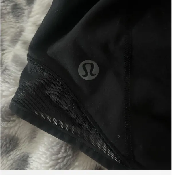 Black Lululemon Hotty Shorts Hot 2.5" - Image 2