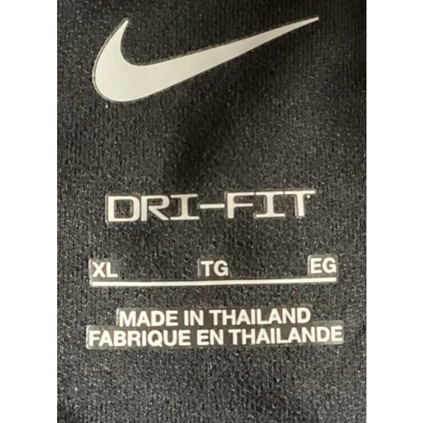 Nike Womens Black Dri-fit Gym Training Shorts XL - Image 4