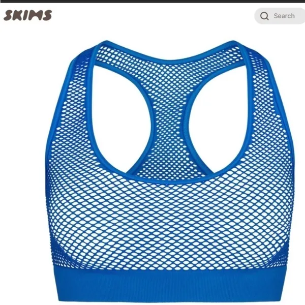 Skims perforated bra BLUE COB NWT limited edition - Image 2