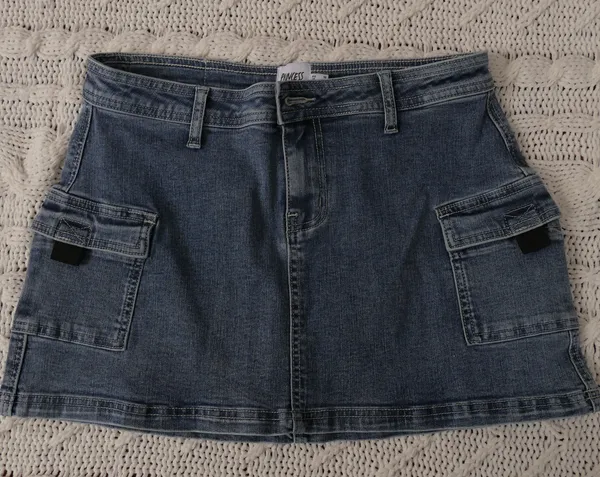 Princess Polly Denim Mini Skirt - Image 12