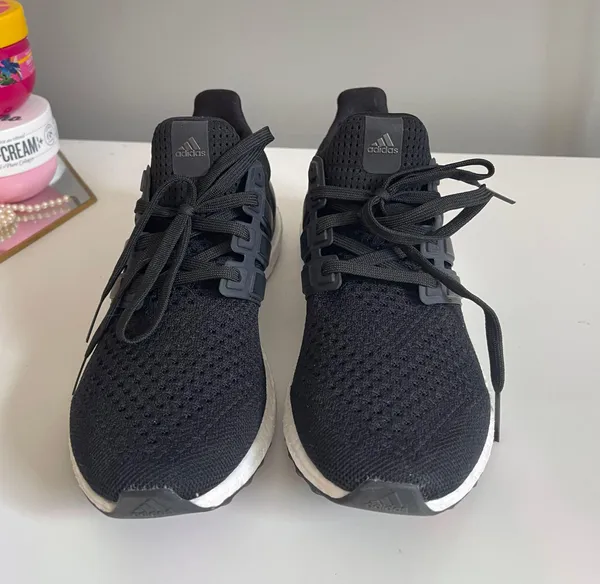 Adidas Black Ultra Boost Tennis Shoe - Image 3