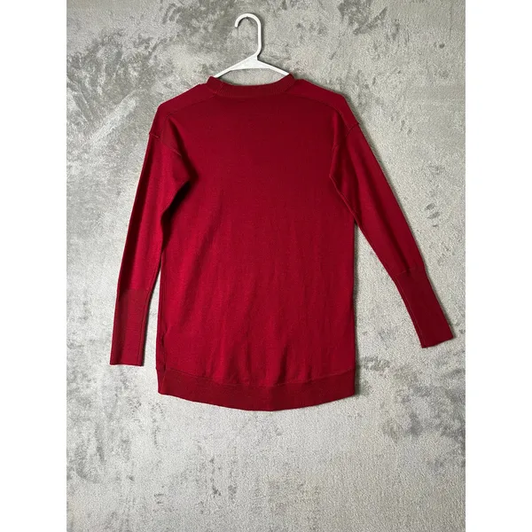 J.Crew Merino Wool Cotton Knit Long Sleeve Crewneck Pullover Sweater XXS New - Image 3
