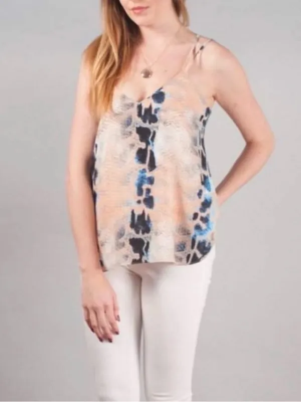 Buddy Love Kendall Snakeskin Strappy Tank Top Size L - Image 5