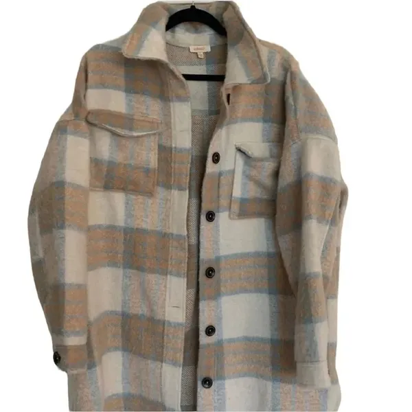 ✨ PLAID BUTTON DOWN SHACKET  COAT✨ - Image 2