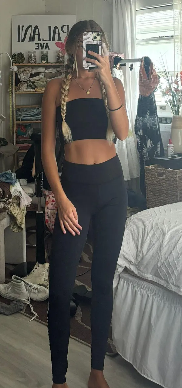 Black Leggings - Image 2
