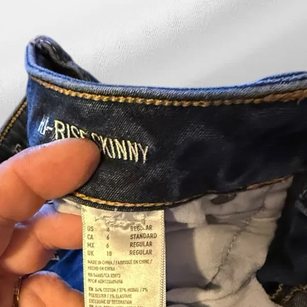 American Eagle Hi-Rise Skinny‎ Jeans - Image 6