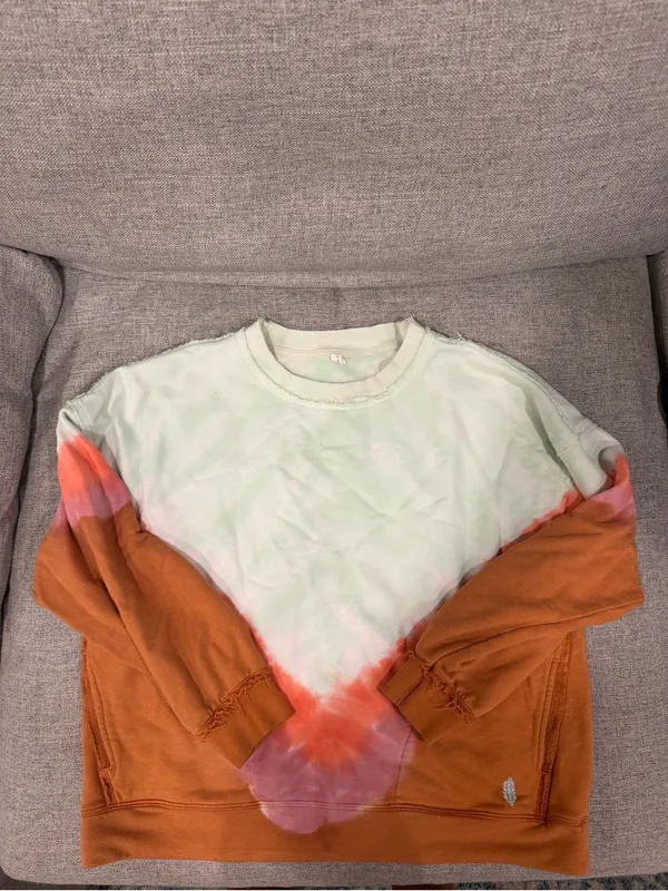 FREE PEOPLE TIE DYE SWEATER - Image 2