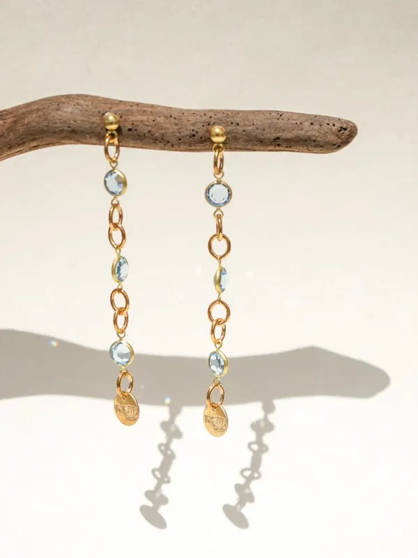 Gorjana Twisted Silver Moxley Earrings - Image 2