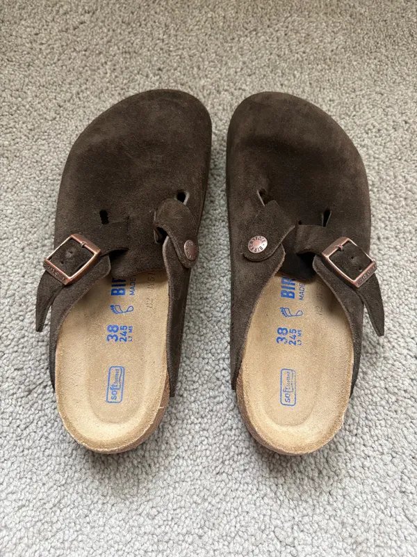 Birkenstock Clogs Brown Women’s Size 38 - Image 3