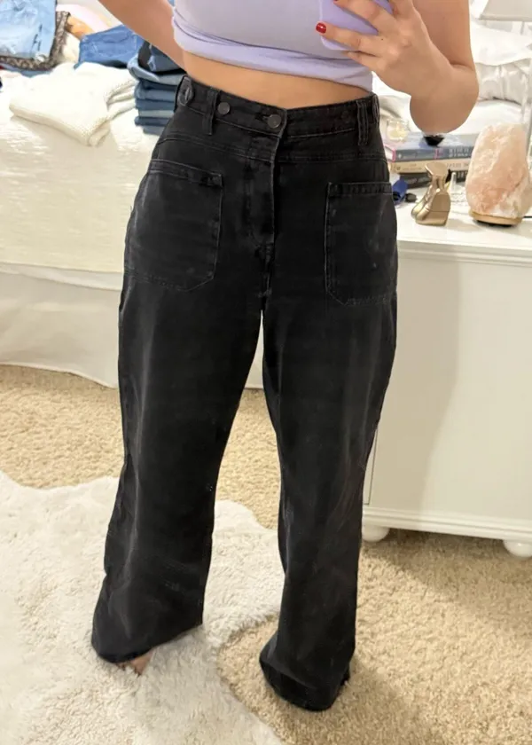 Black Free People Jeans - Image 2