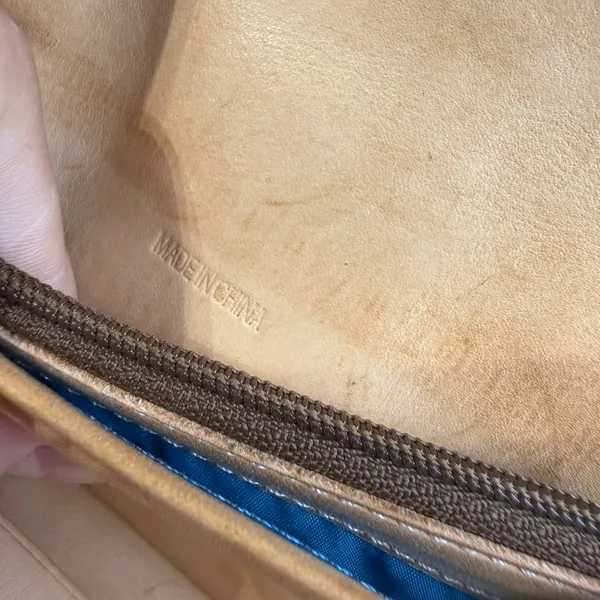 y2k Coach Stripe Signature Denim Turnlock Bifold Wallet - Image 10