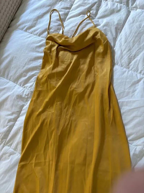 Meshki Satin Maxi Dress - Image 4