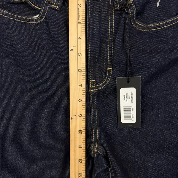 Dickies Womens High Waisted Straight Leg Indigo Denim Jeans FPR36NB Size 25R - Image 7