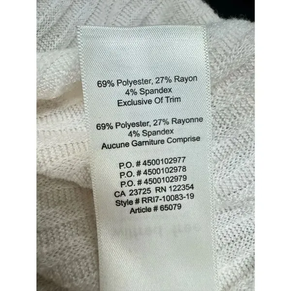 Aritzia Wilfred Free Rudko Long Sleeve Shirt White Women’s XS - Image 4