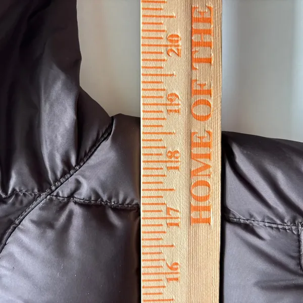 The North Face Metropolis 600 Fill Down Parka Brown Women Small Puffer Coat Hood - Image 10