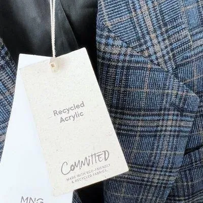 Mango Plaid Blazer - Image 6
