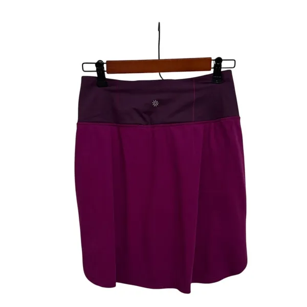 Athleta Fairway Golf Active Skort Fuchsia Athleisure Skirt Size Women's X-Small - Image 2
