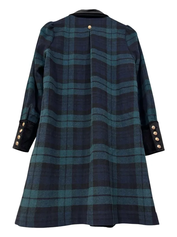 Tuckernuck Blackwatch Twiggy Plaid Wool Blend Dress Size Small Women - Image 12