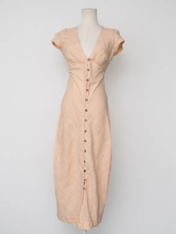Free People = New in Town Midi‎ Dress - Image 2