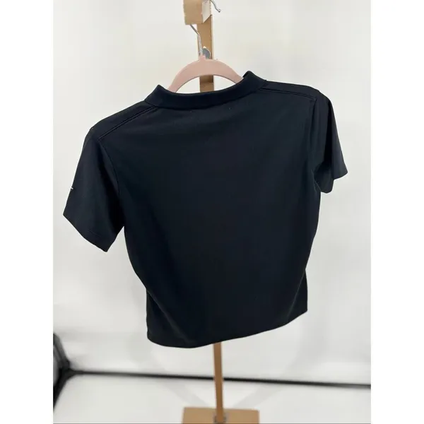 Nike Golf Dri-FIT NWT Mobil 1 Logo Polo Shirt Women's Medium Black new with tags - Image 7
