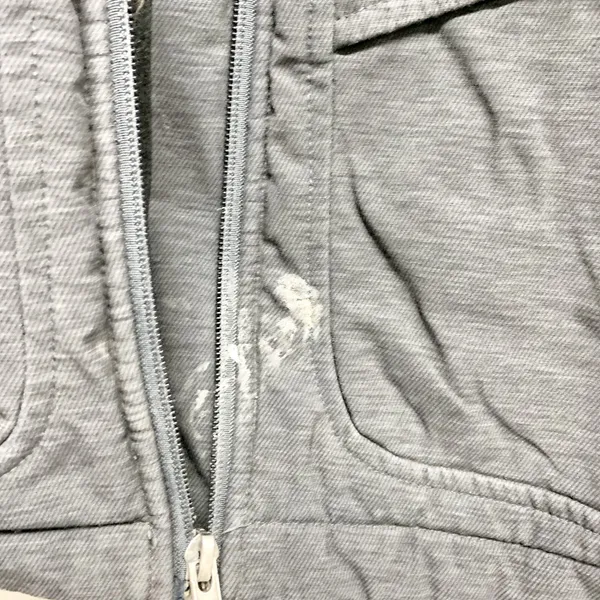Free Country Jacket Women Sz XL Gray Collared Faux Fur Full‎ Zip Belted Pockets - Image 7