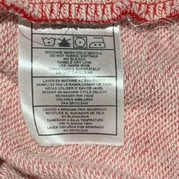 Antigua Red‎ Wings Hockey Sweatshirt Lace Up V-Neckline Size Medium M - Image 5