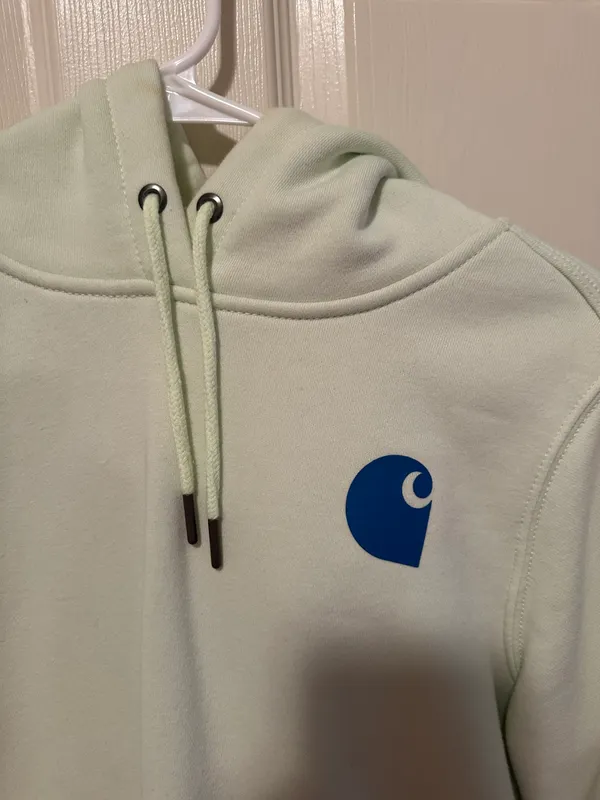 Carhartt Lime Green Hoodie - Image 2